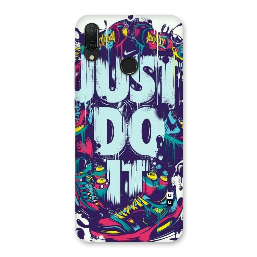 Do It Abstract Back Case for Huawei Y9 (2019)