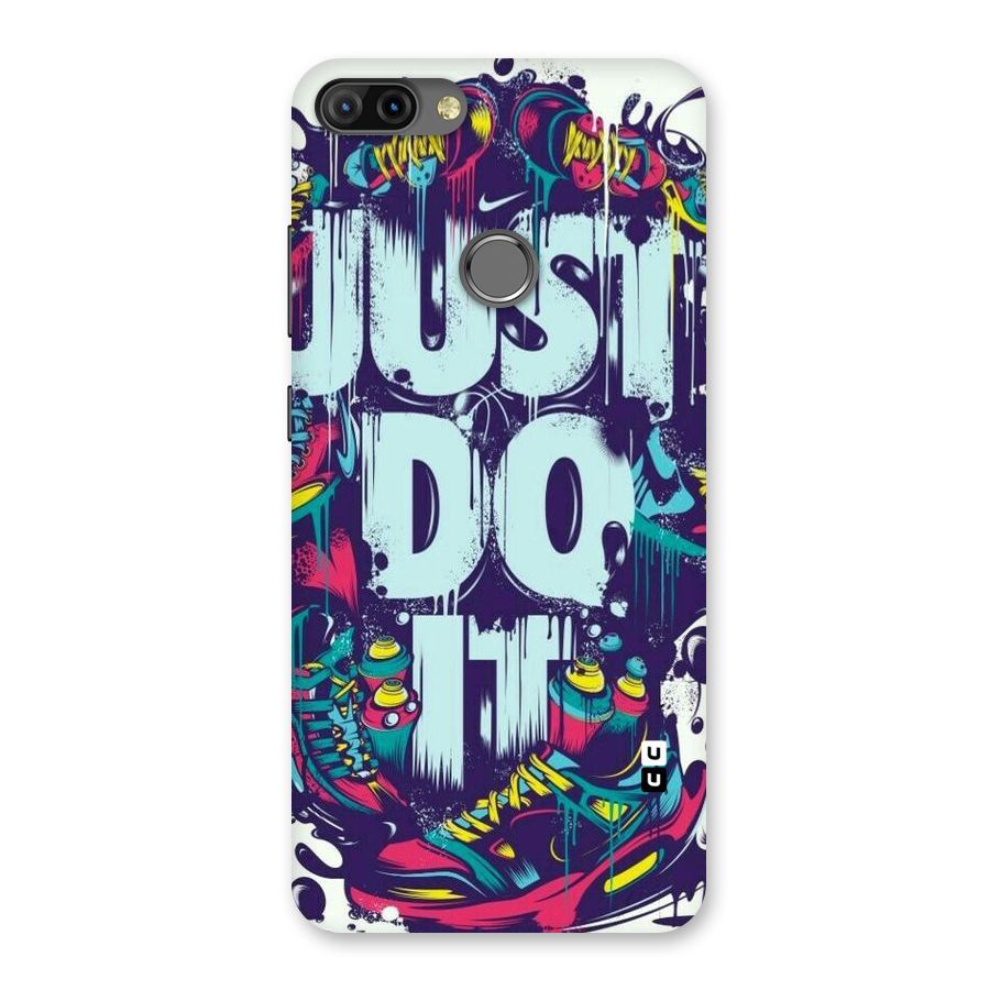 Do It Abstract Back Case for Infinix Hot 6 Pro