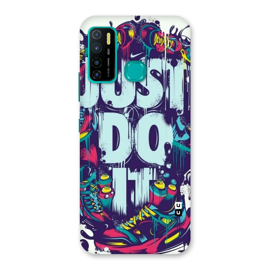 Do It Abstract Back Case for Infinix Hot 9 Pro