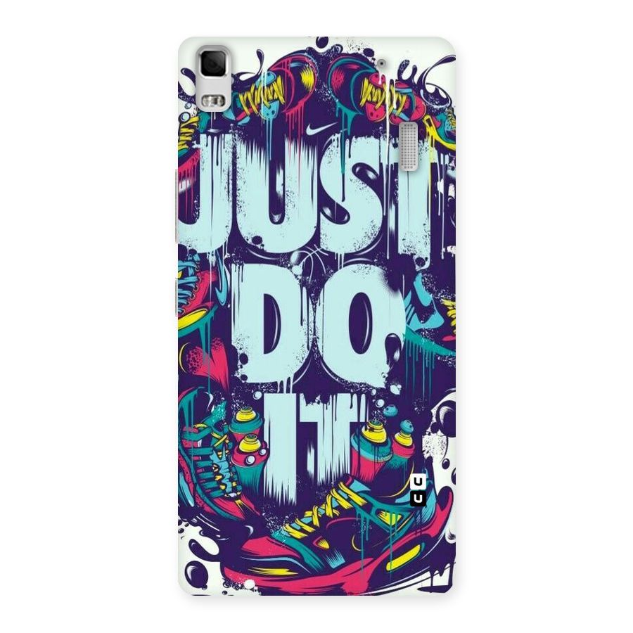 Do It Abstract Back Case for Lenovo A7000