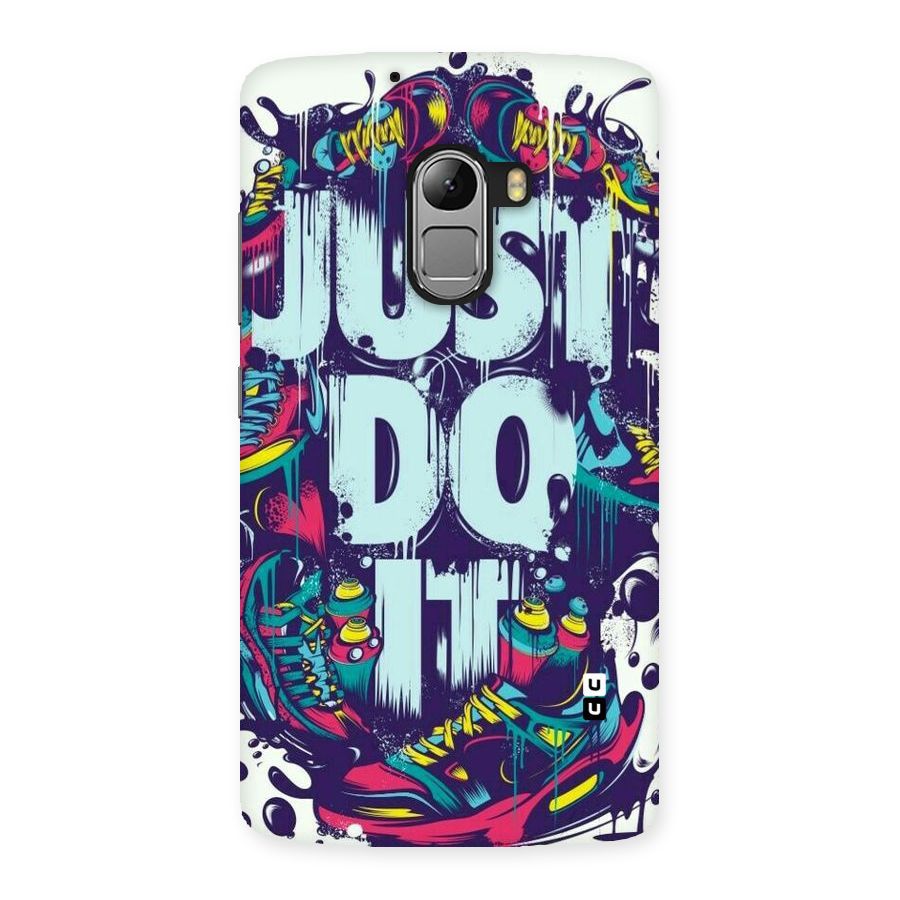 Do It Abstract Back Case for Lenovo K4 Note