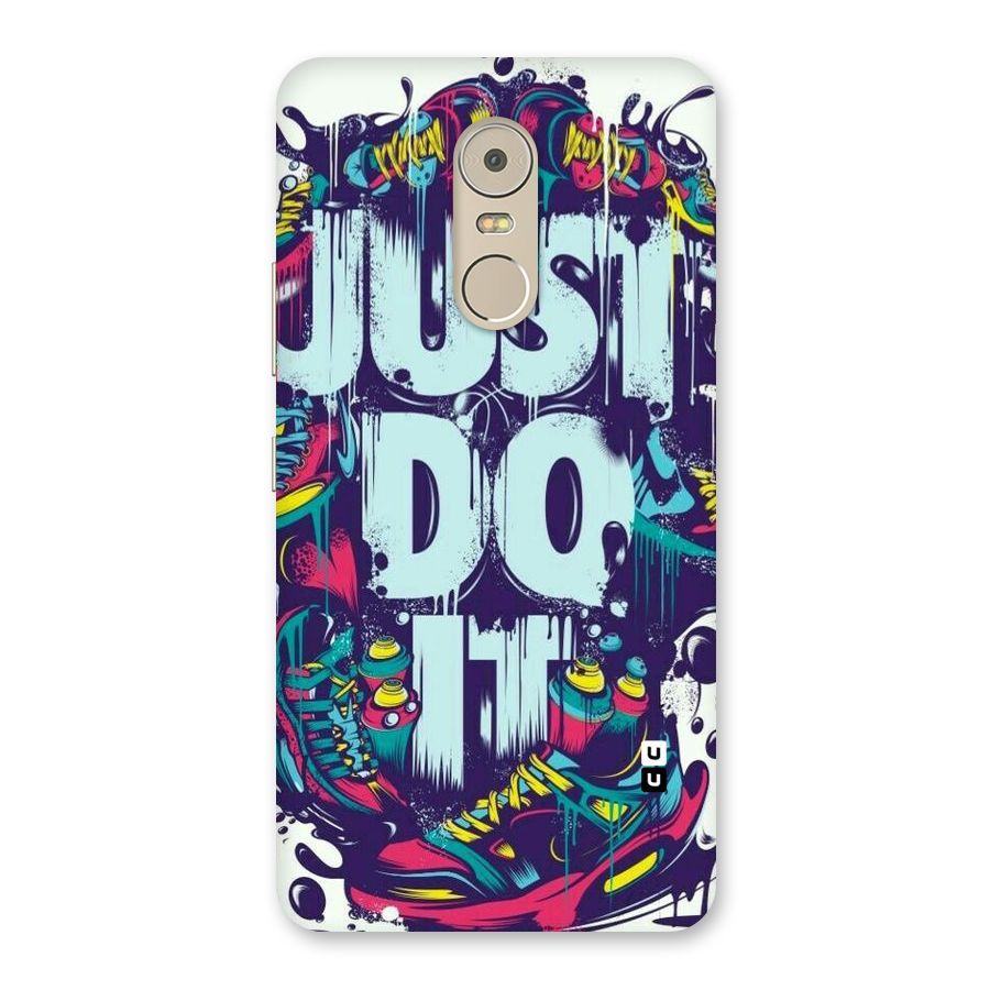 Do It Abstract Back Case for Lenovo K6 Note