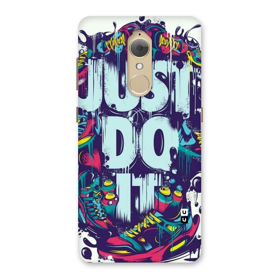 Do It Abstract Back Case for Lenovo K8