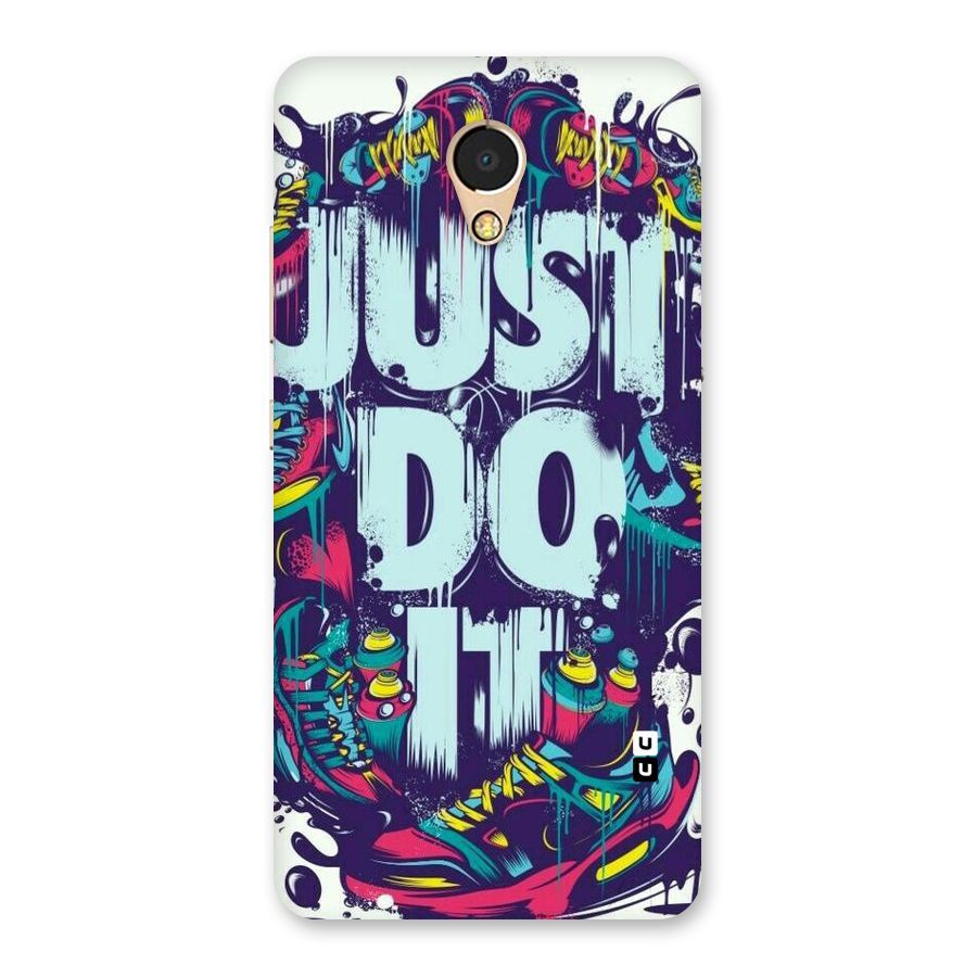 Do It Abstract Back Case for Lenovo P2