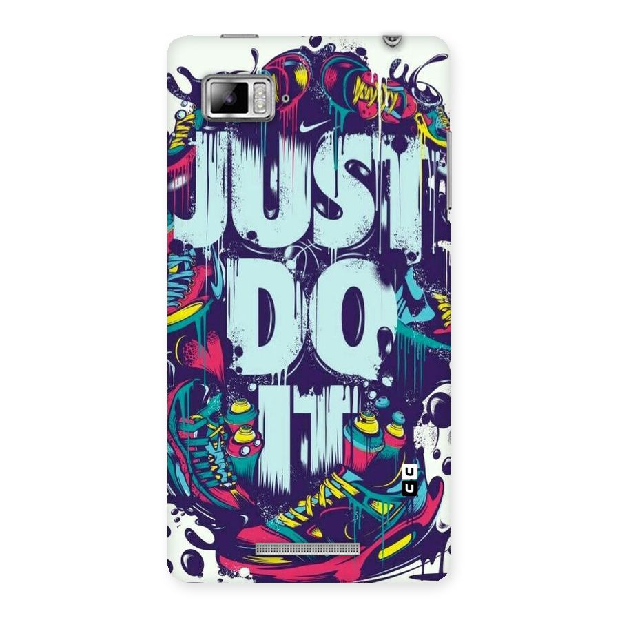 Do It Abstract Back Case for Lenovo Vibe Z K910