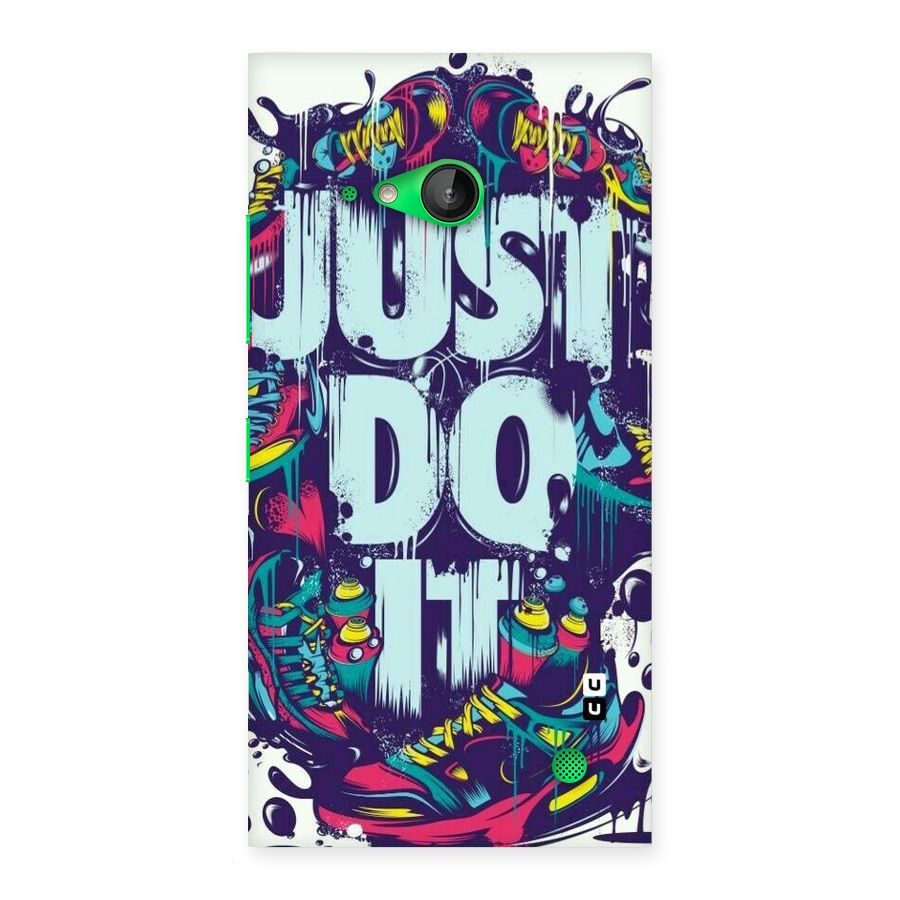 Do It Abstract Back Case for Lumia 730