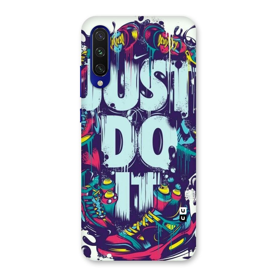 Do It Abstract Back Case for Mi A3