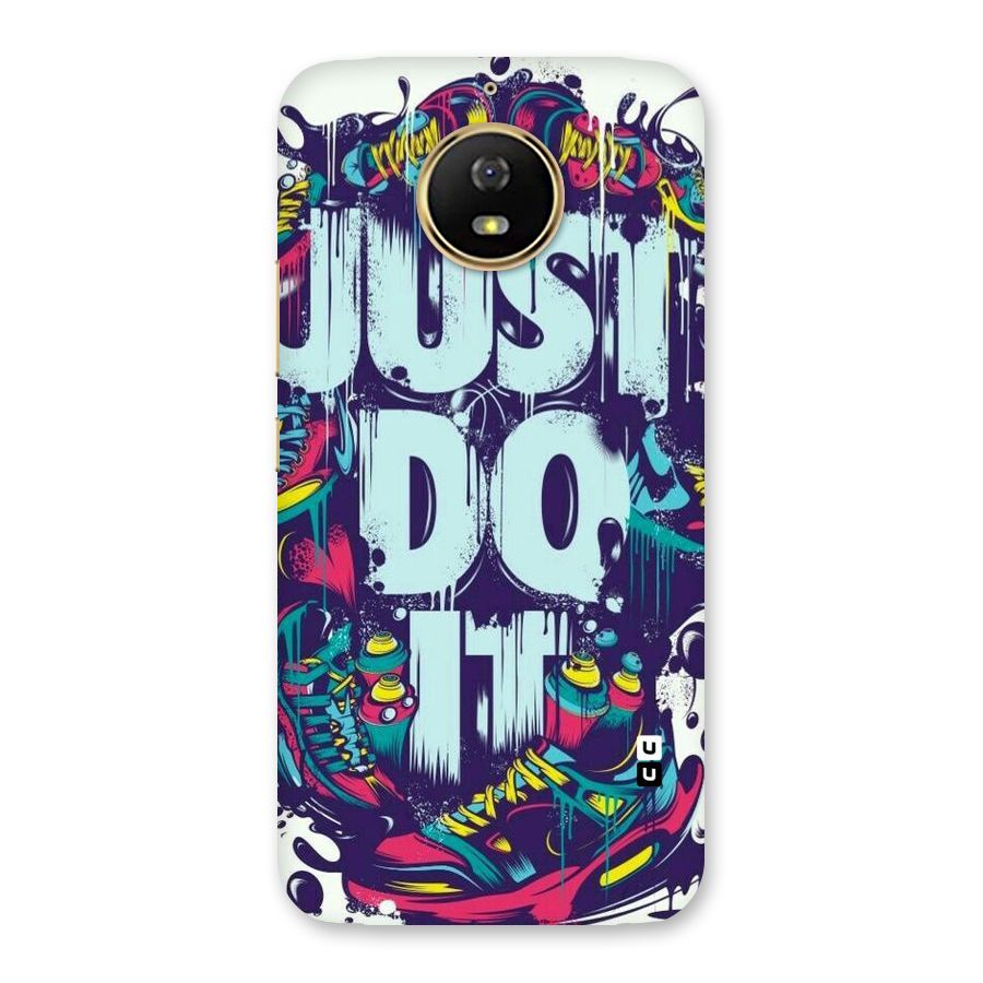 Do It Abstract Back Case for Moto G5s