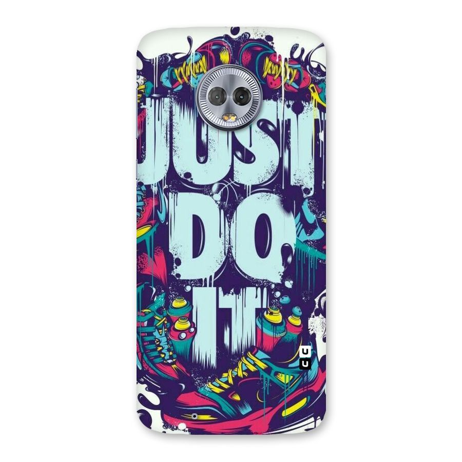 Do It Abstract Back Case for Moto G6