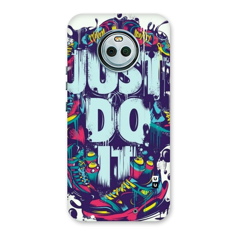 Do It Abstract Back Case for Moto X4