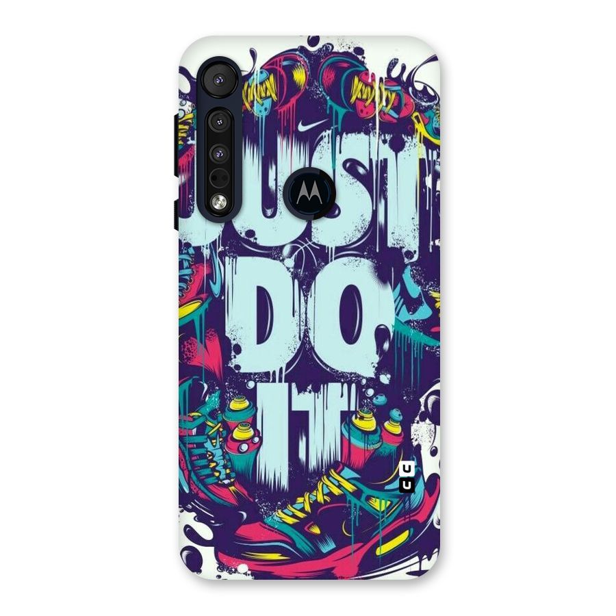 Do It Abstract Back Case for Motorola One Macro