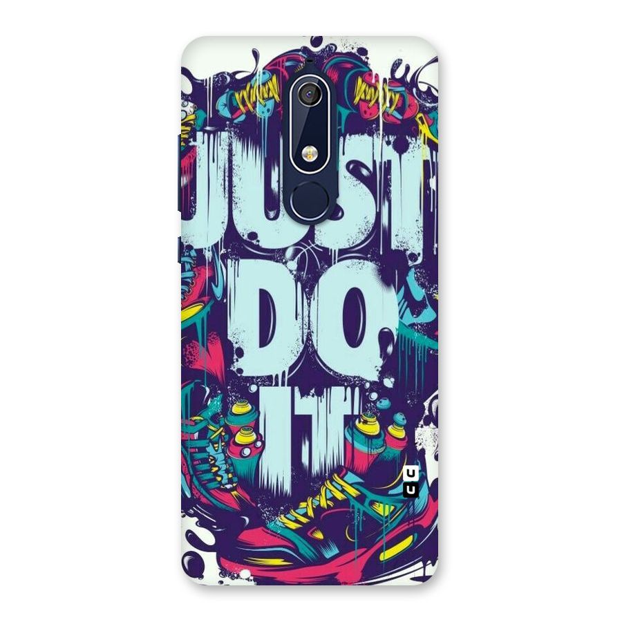 Do It Abstract Back Case for Nokia 5.1