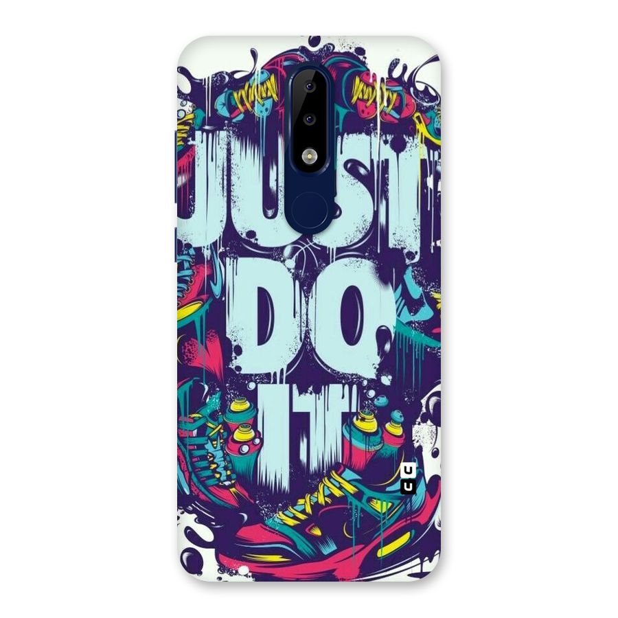 Do It Abstract Back Case for Nokia 5.1 Plus