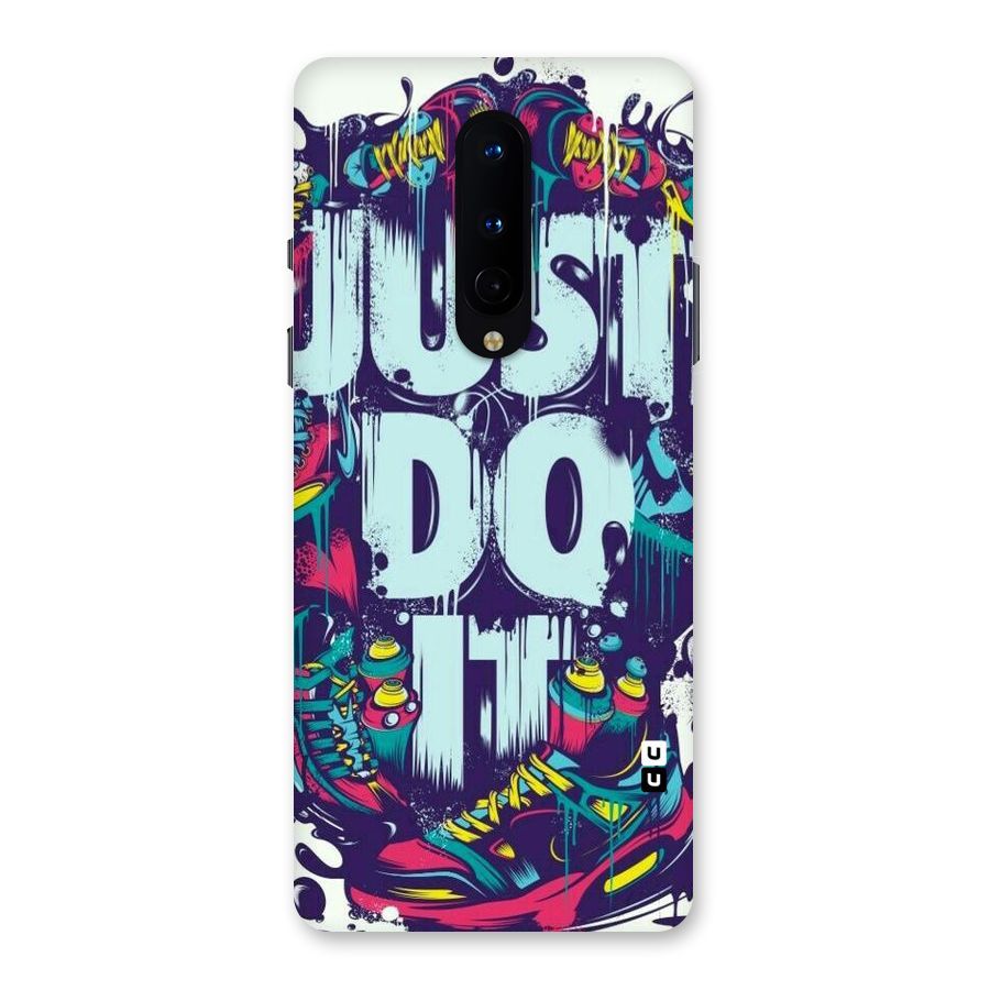 Do It Abstract Back Case for OnePlus 8