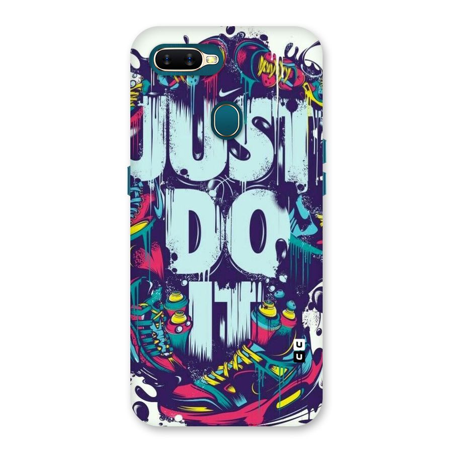 Do It Abstract Back Case for Oppo A11k