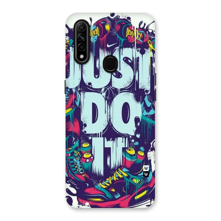 Do It Abstract Back Case for Oppo A31