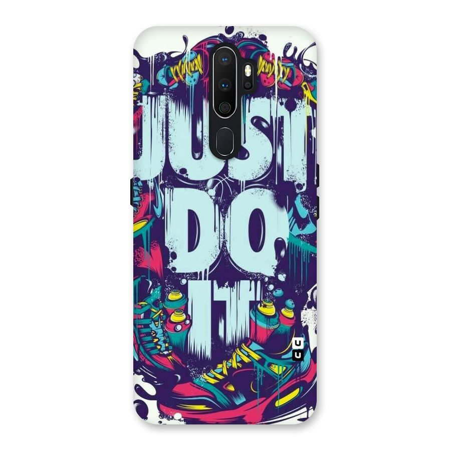 Do It Abstract Back Case for Oppo A5 (2020)