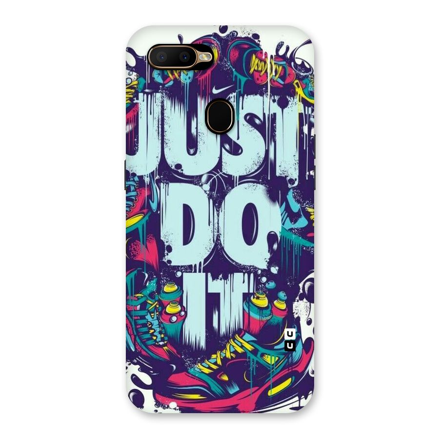 Do It Abstract Back Case for Oppo A5s