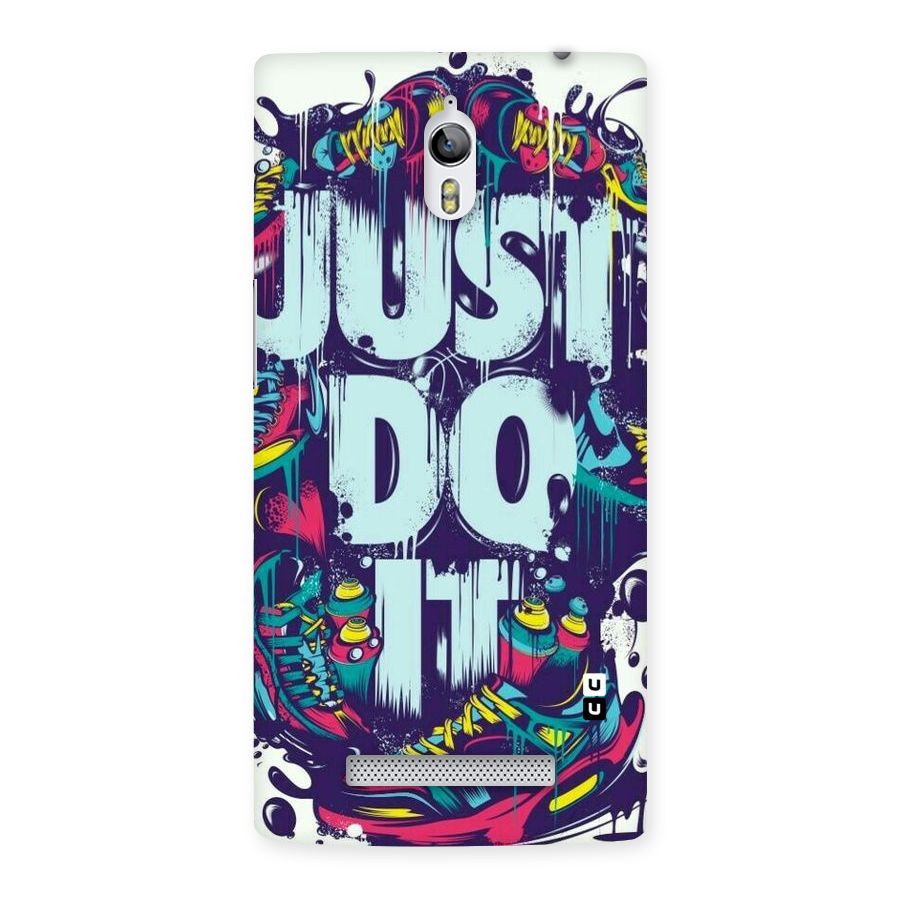 Do It Abstract Back Case for Oppo Find 7