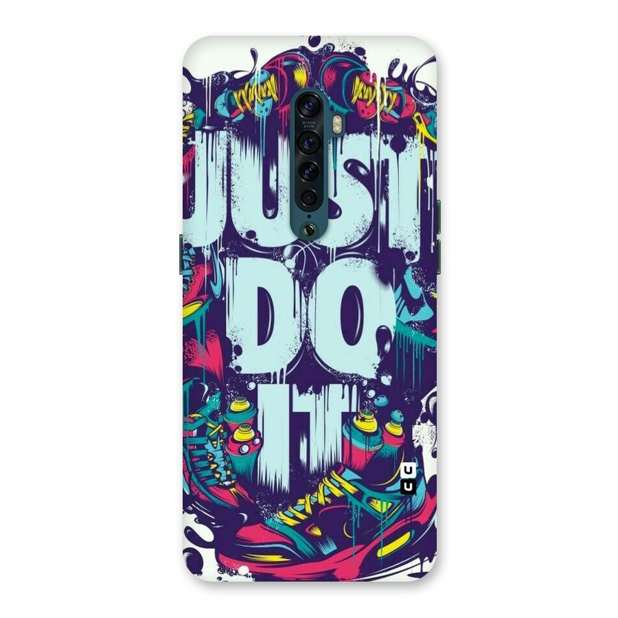 Do It Abstract Back Case for Oppo Reno2