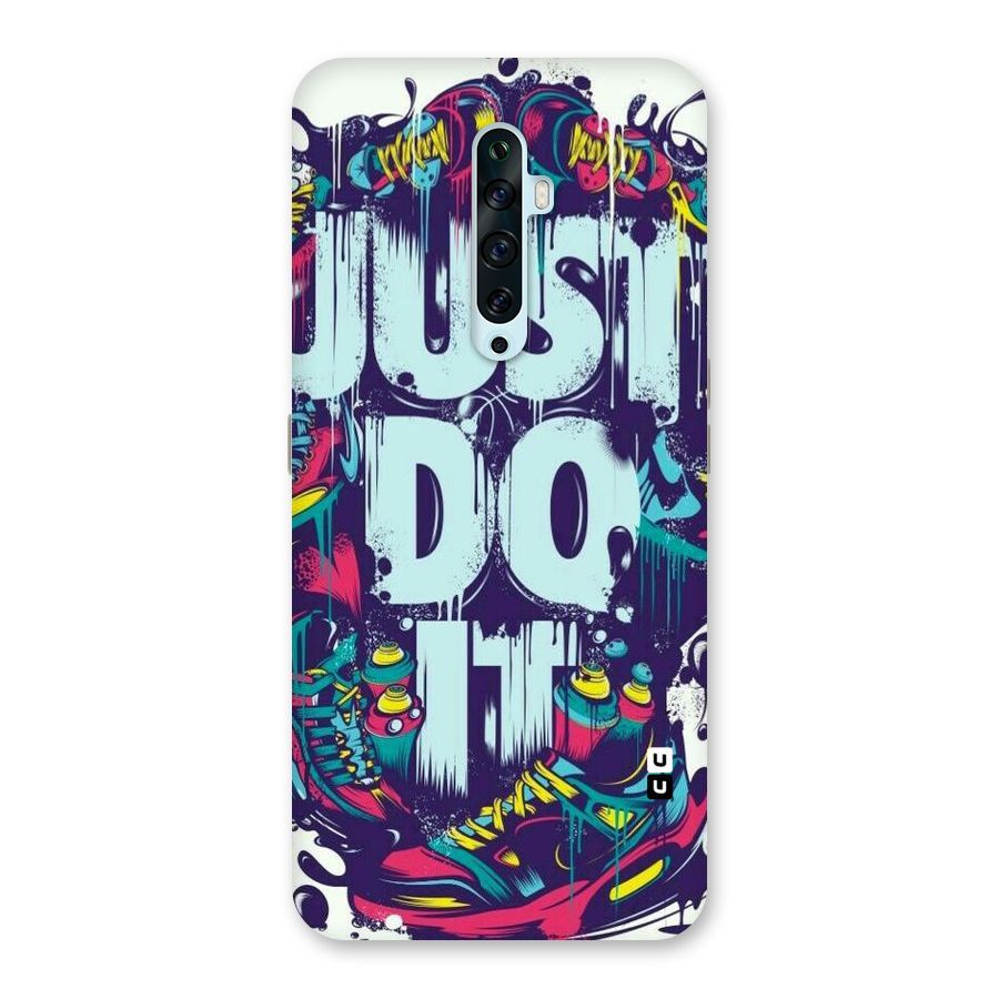 Do It Abstract Back Case for Oppo Reno2 F