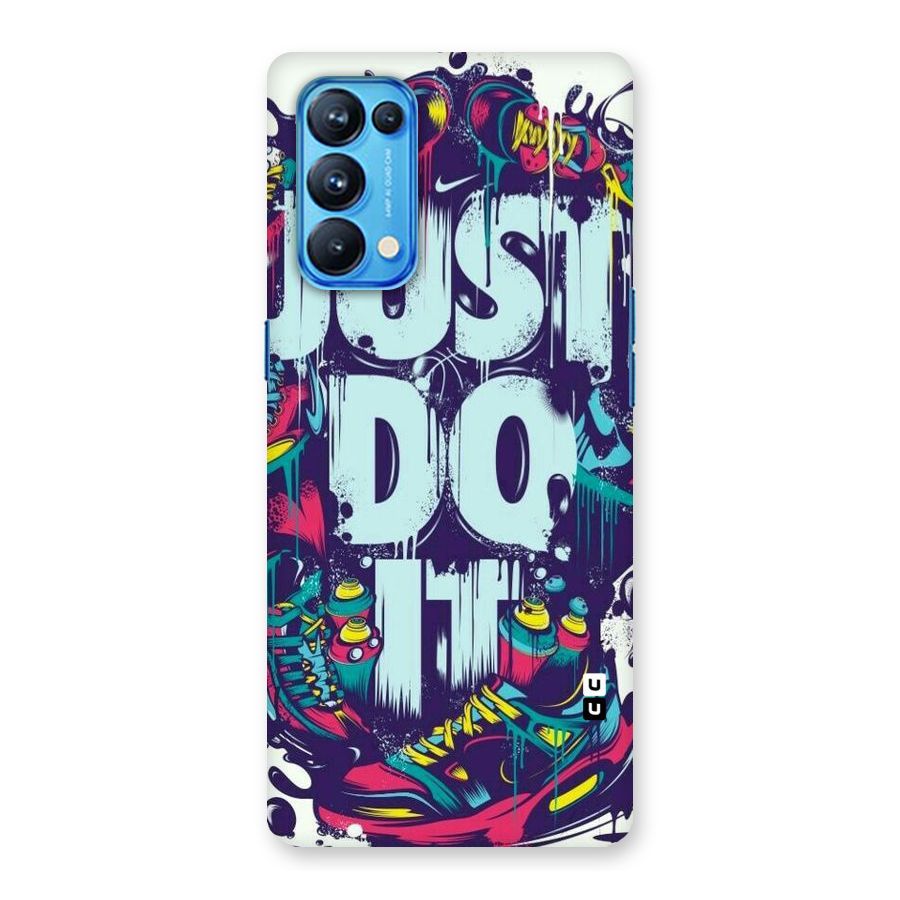 Do It Abstract Back Case for Oppo Reno5 Pro 5G