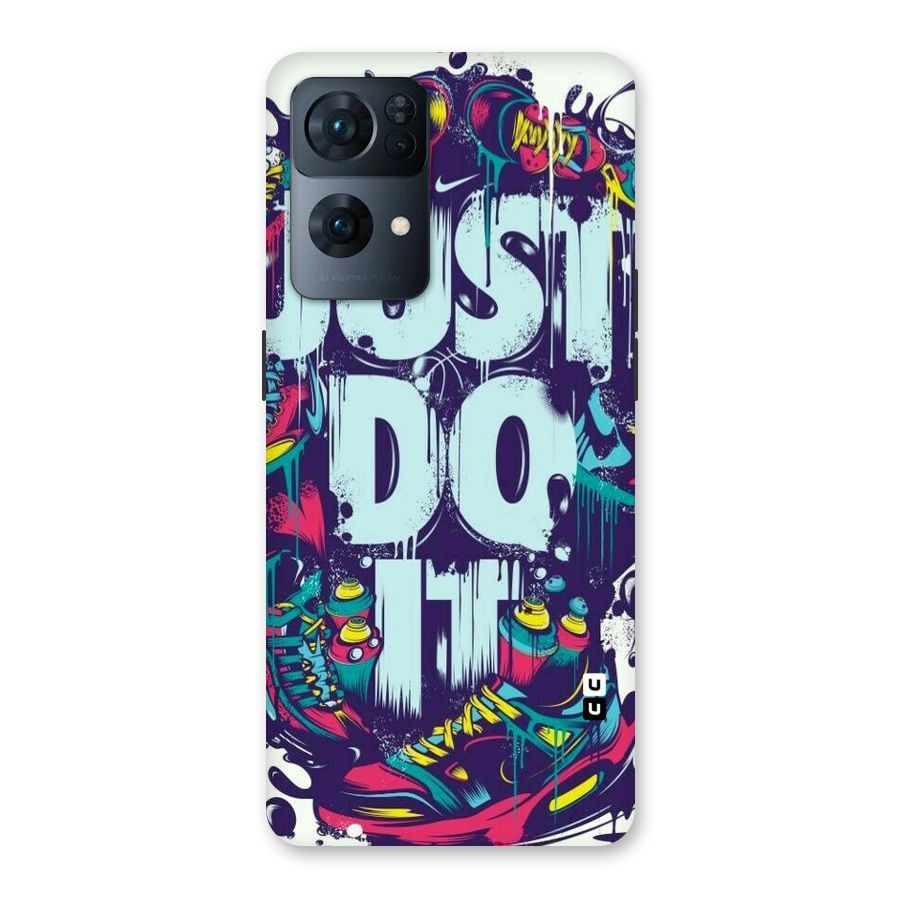 Do It Abstract Back Case for Oppo Reno7 Pro 5G
