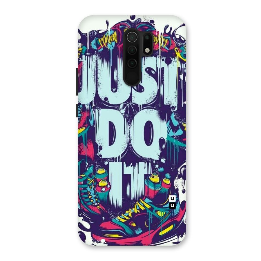 Do It Abstract Back Case for Poco M2