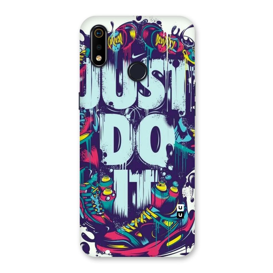 Do It Abstract Back Case for Realme 3i