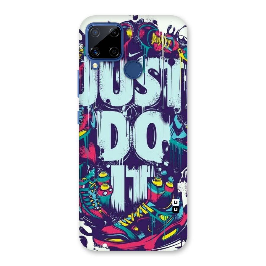 Do It Abstract Back Case for Realme C15