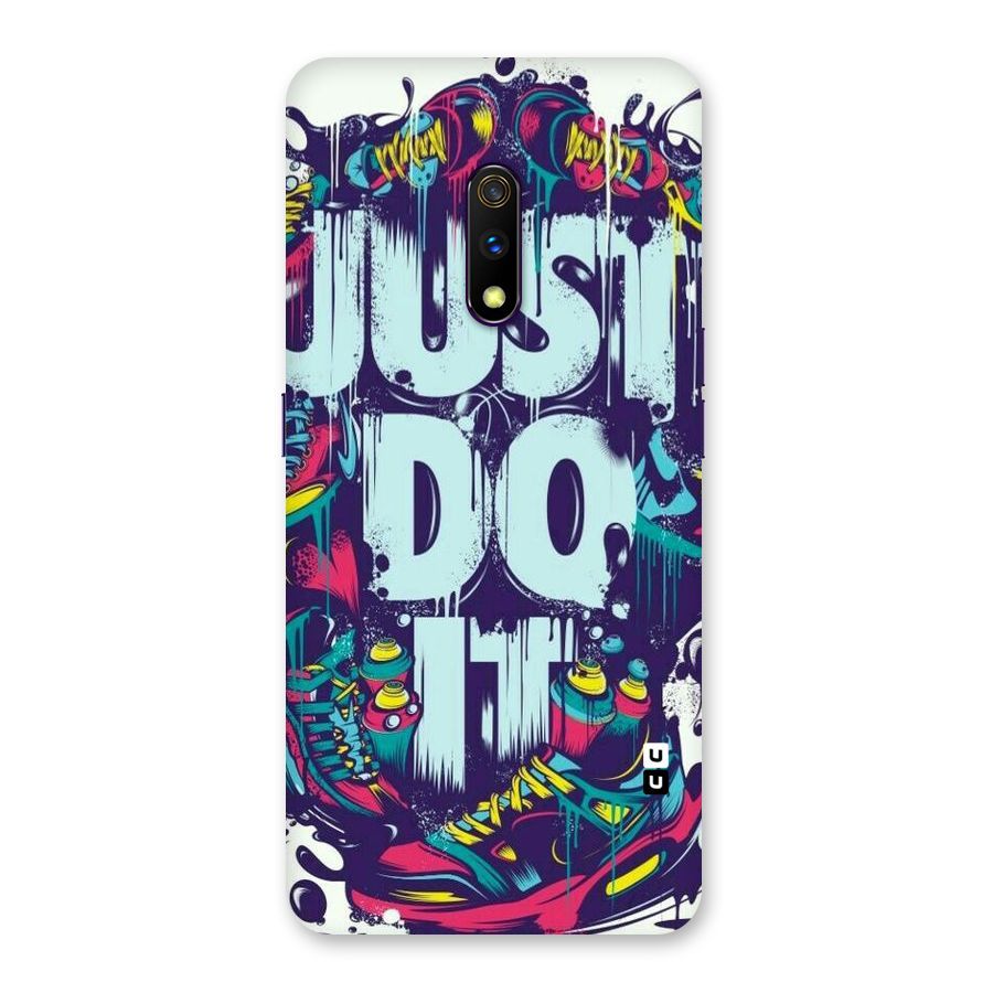 Do It Abstract Back Case for Realme X