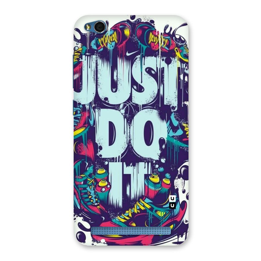 Do It Abstract Back Case for Redmi 5A