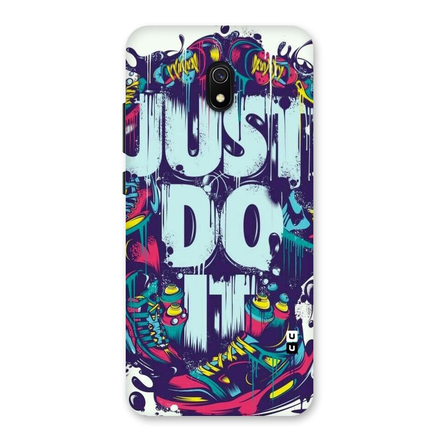 Do It Abstract Back Case for Redmi 8A