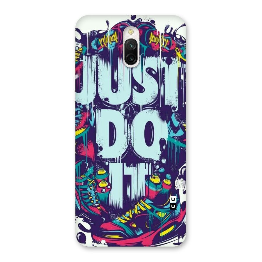Do It Abstract Back Case for Redmi 8A Dual