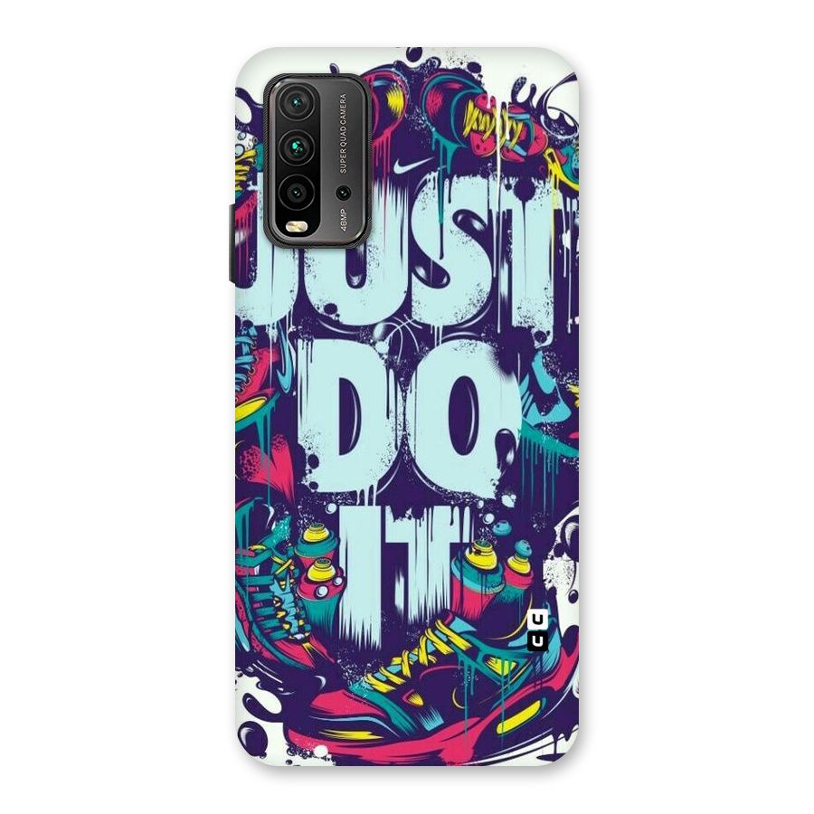 Do It Abstract Back Case for Redmi 9 Power