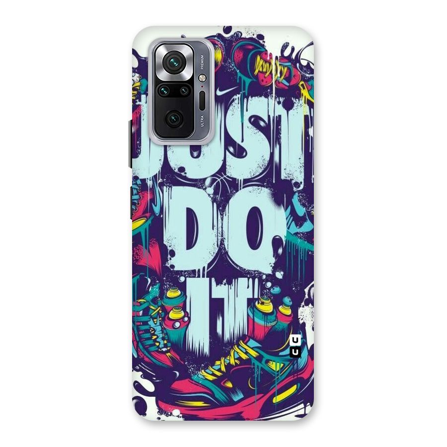 Do It Abstract Back Case for Redmi Note 10 Pro