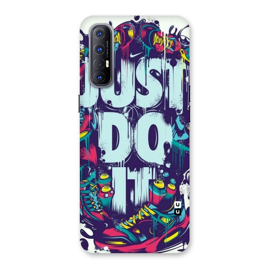 Do It Abstract Back Case for Reno3 Pro