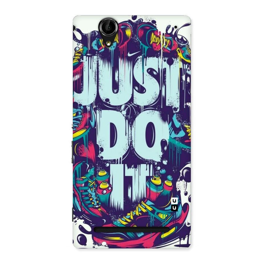 Do It Abstract Back Case for Sony Xperia T2