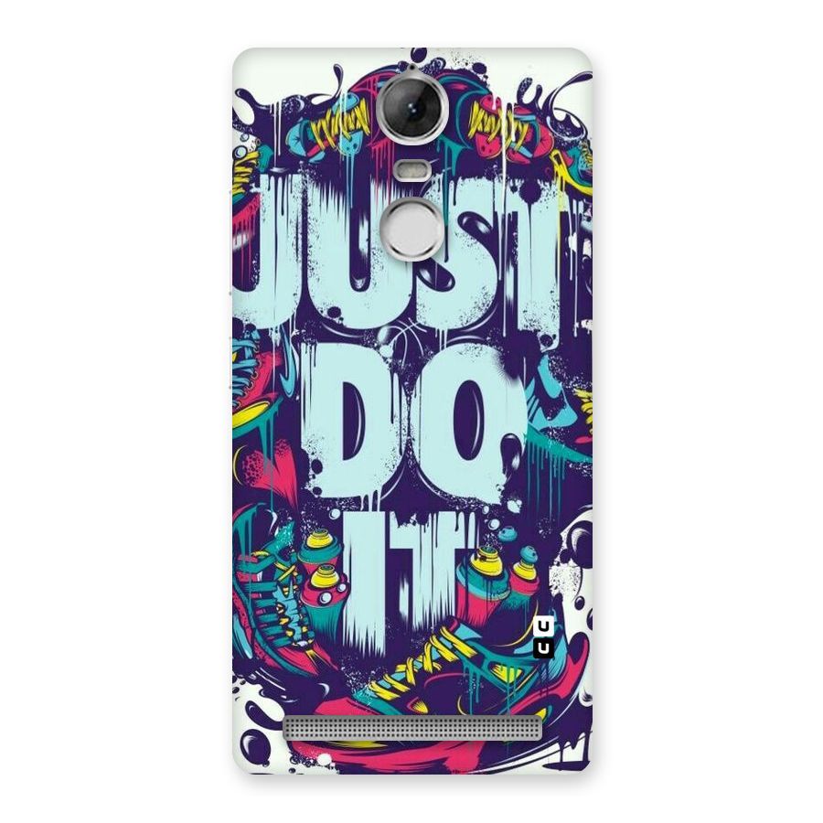 Do It Abstract Back Case for Vibe K5 Note