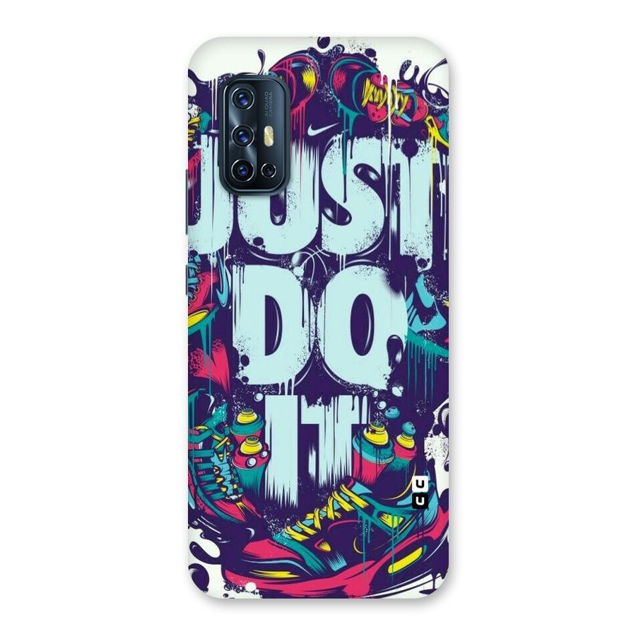 Do It Abstract Back Case for Vivo V17