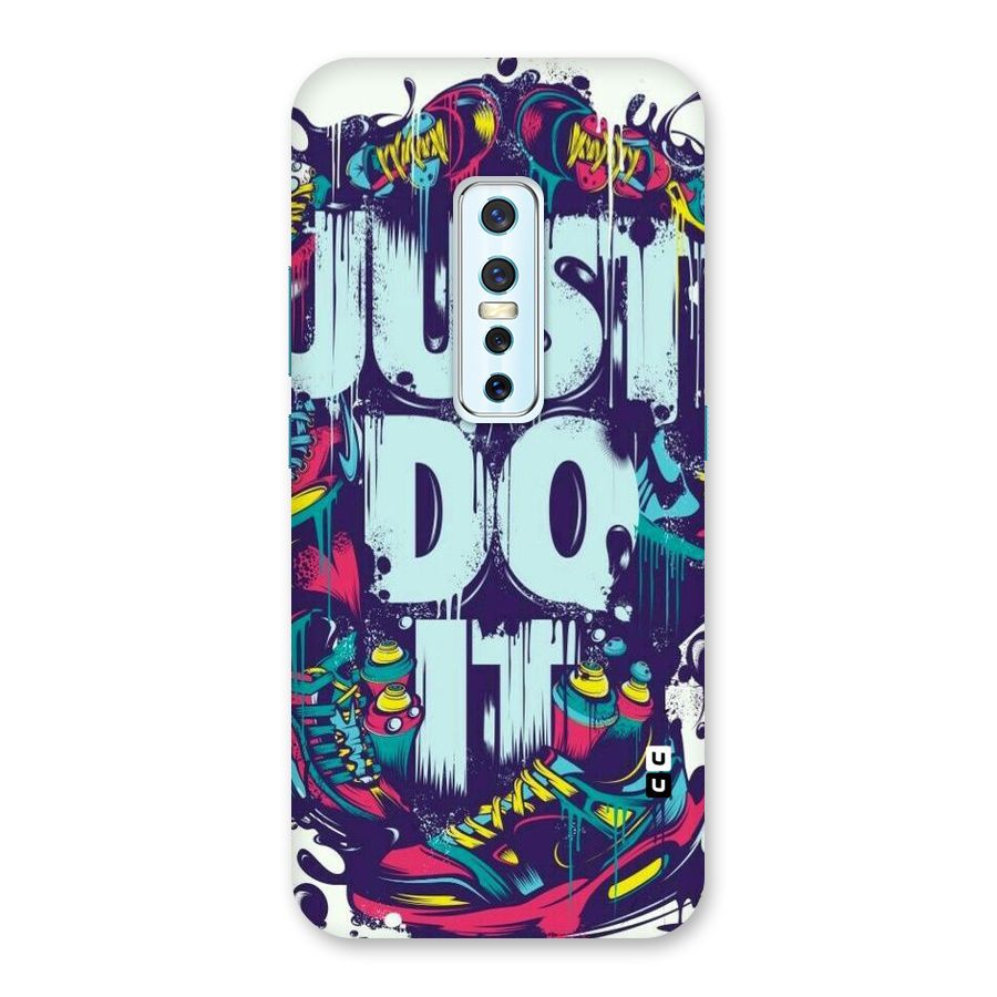 Do It Abstract Back Case for Vivo V17 Pro