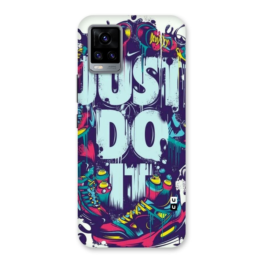 Do It Abstract Back Case for Vivo V20