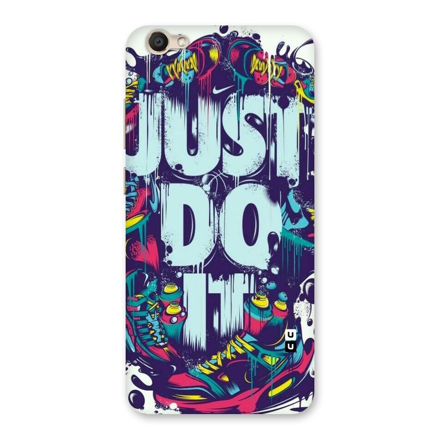 Do It Abstract Back Case for Vivo V5