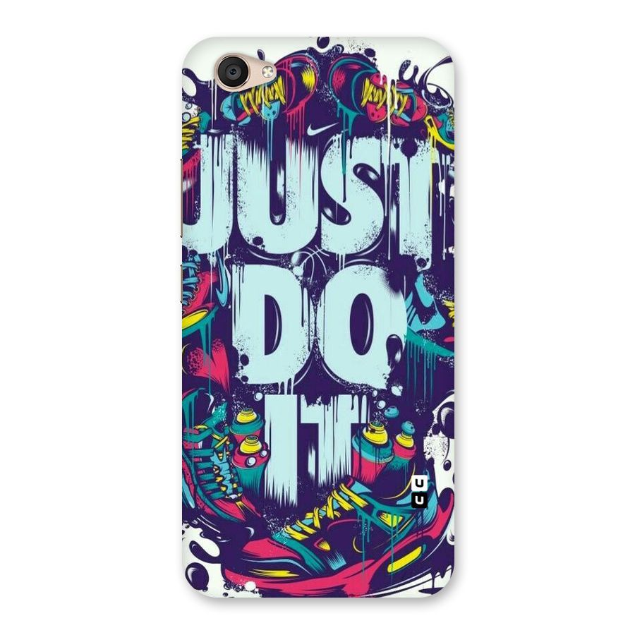 Do It Abstract Back Case for Vivo V5 Plus