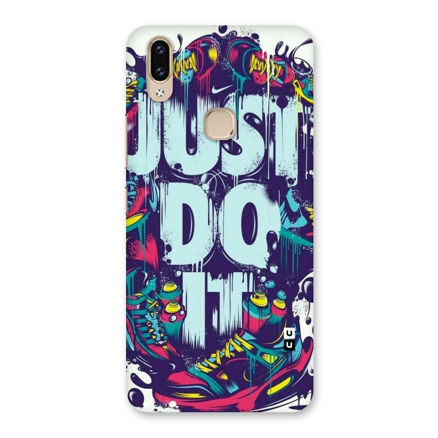 Do It Abstract Back Case for Vivo V9 Youth