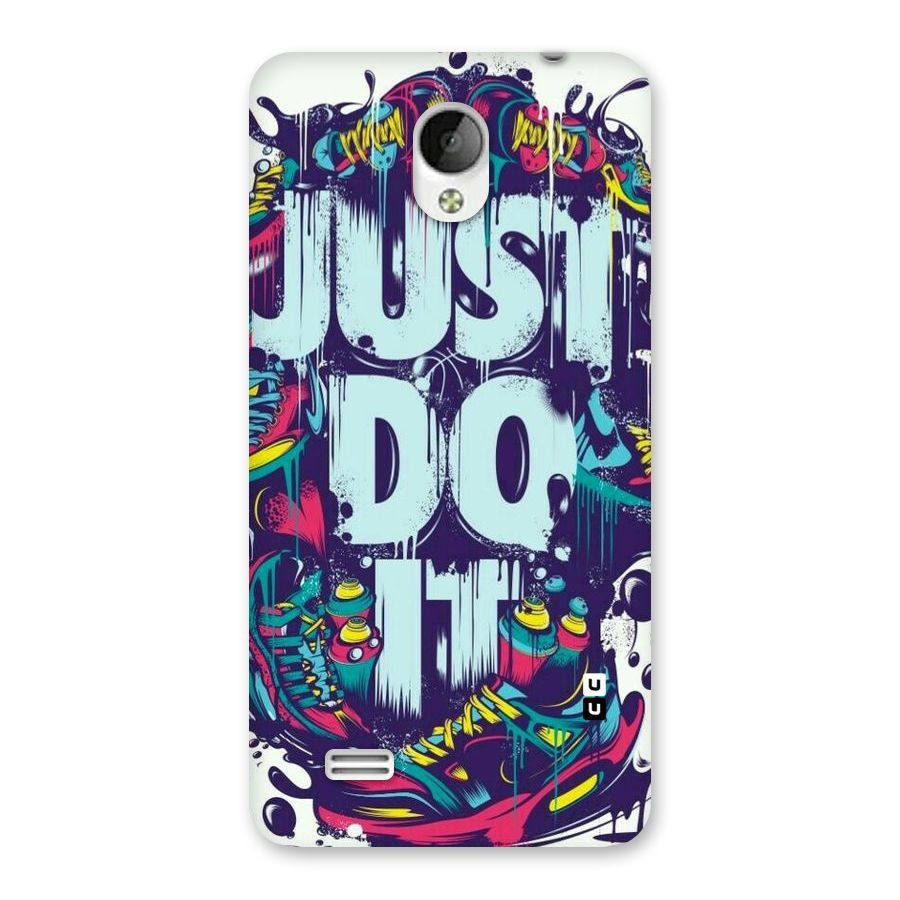 Do It Abstract Back Case for Vivo Y21