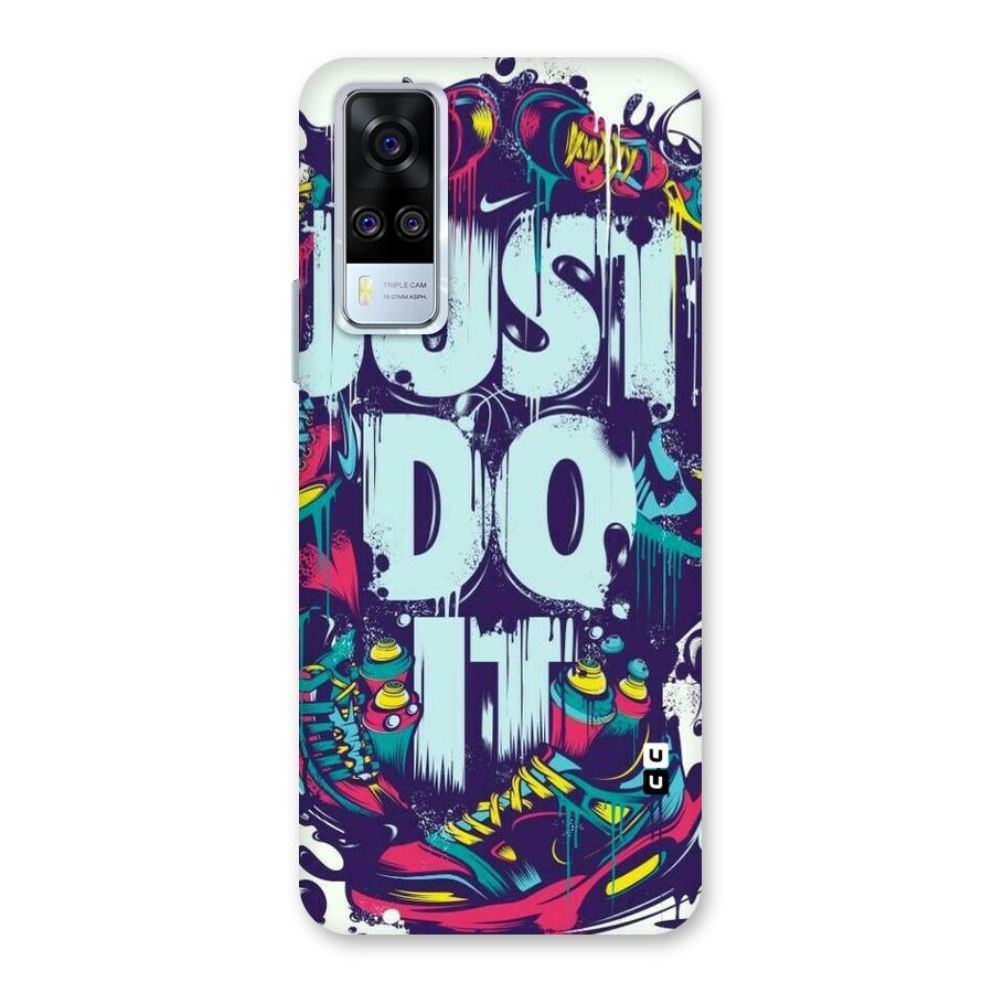 Do It Abstract Back Case for Vivo Y31