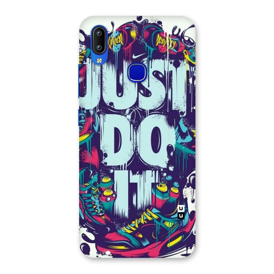 Do It Abstract Back Case for Vivo Y91