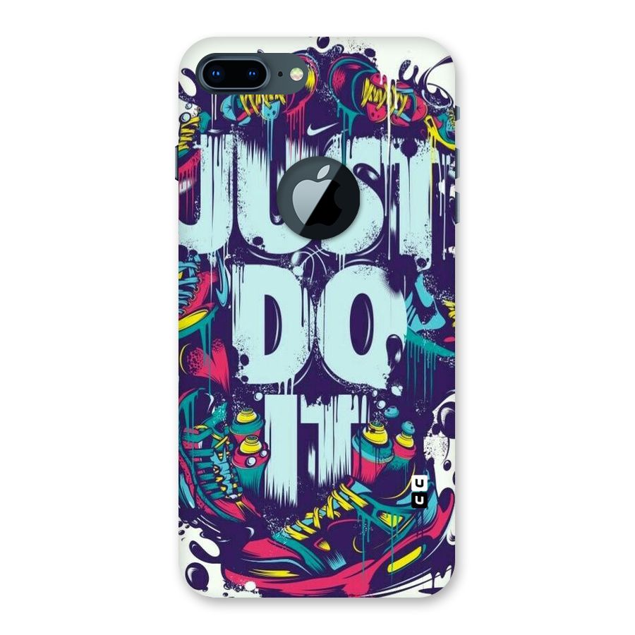 Do It Abstract Back Case for iPhone 7 Plus Logo Cut