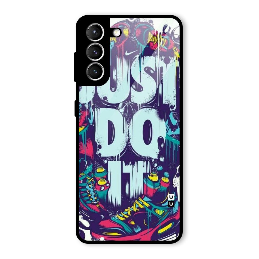 Do It Abstract Glass Back Case for Galaxy S21 5G